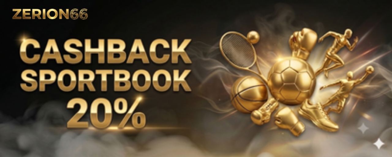 CASHBACK SPORTBOOK 20%